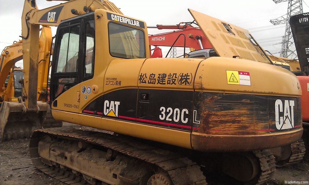 Used excavator of Komatsu320C for sell