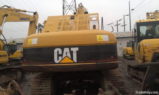 Good working condition of the CAT320C excavator digger