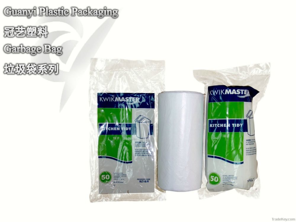 Garbage Bags White Home Use