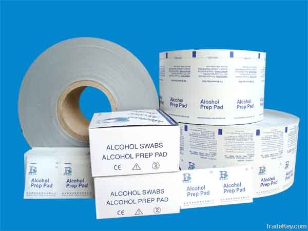 foil packaging for alcohol prep pad