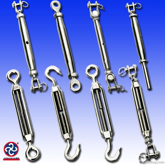 Stainless Steel Marine Rigging, Turnbuckle, Shackle, Wire rope clip