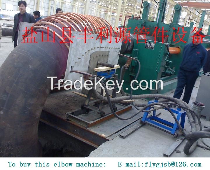 Carbon and alloy steel elbow hot making machine