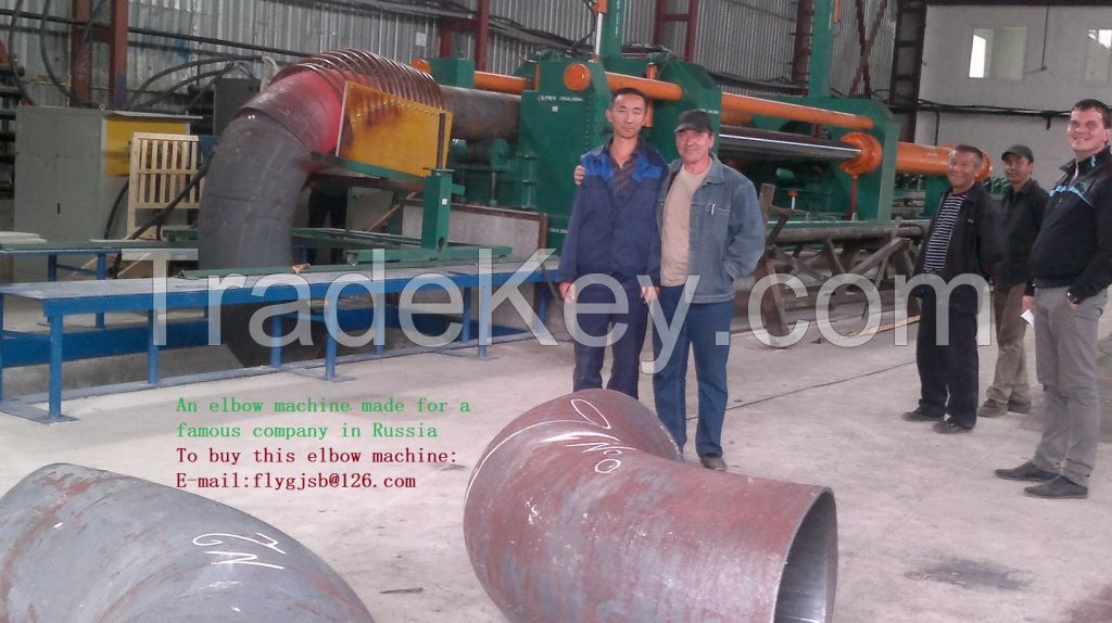 Carbon and alloy steel elbow hot making machine