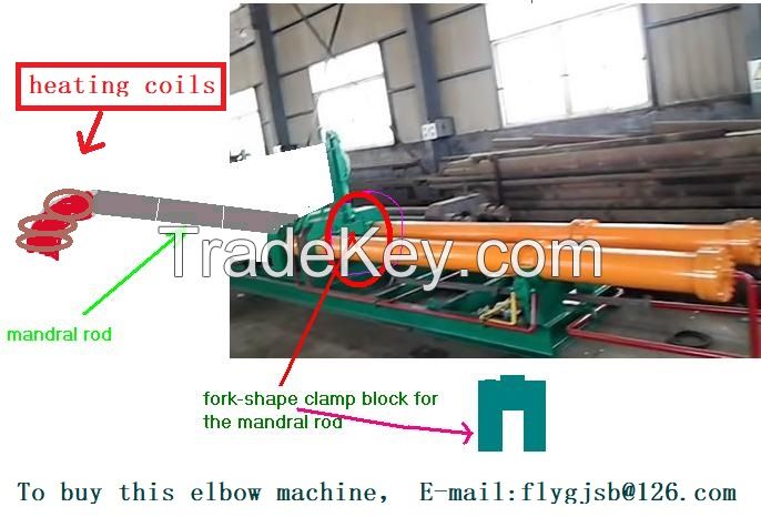 Carbon and alloy steel elbow hydraulic machine