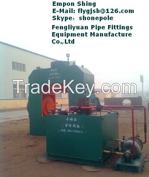 Carbon steel tee cold making machine