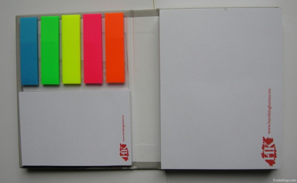 Hard cover sticky note