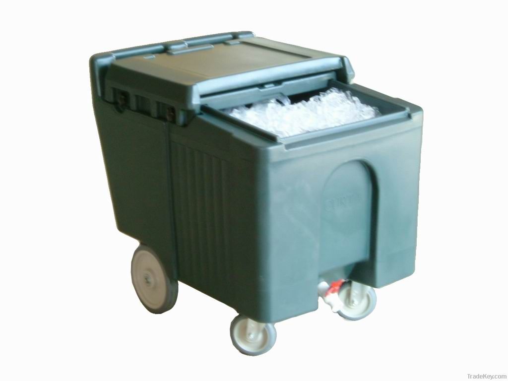 Sliding Ice Caddy, Ice Cart, Ice Storing Box, Ice Trolley, Ice Box