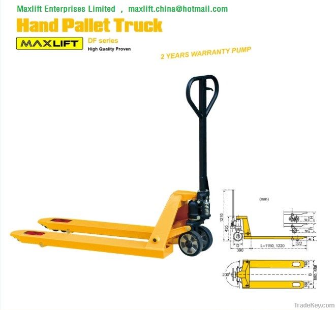 Hand Pallet Truck, Pallet Jack