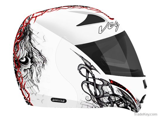 Full Face Helmet, Boolean Graphic