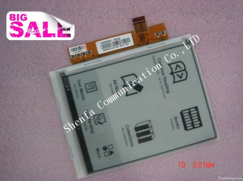 E-ink LCD display, LB060S01-RD02 LCD for Amazon Kindle2 Ebook reader