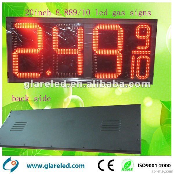 led gas price display sign screen