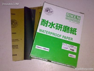 waterproof abrasive paper