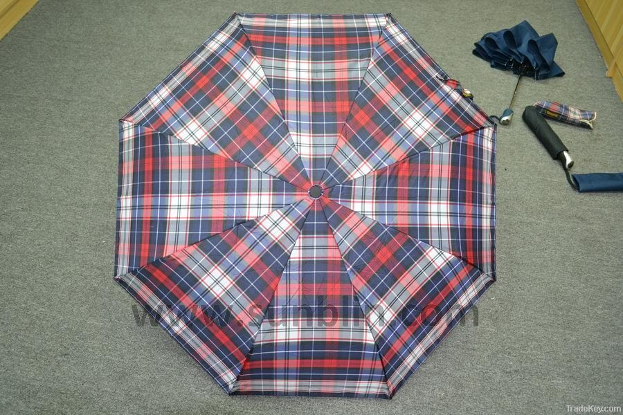 3 Fold Retractable Umbrella