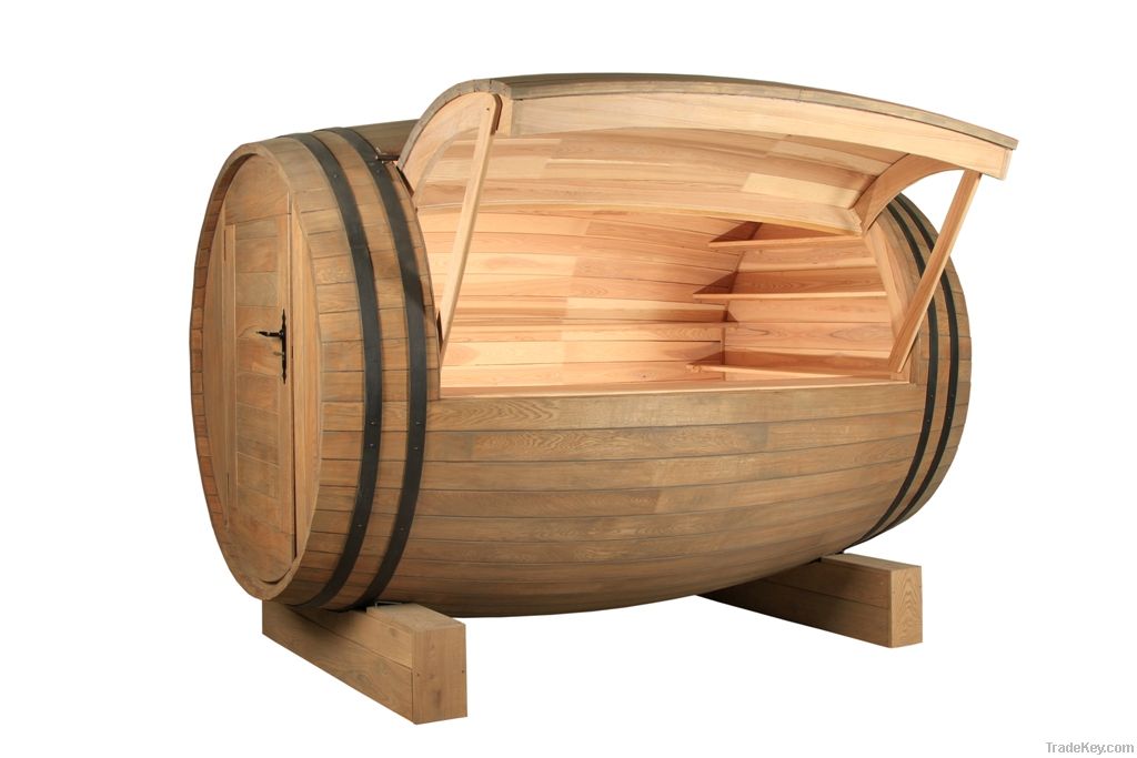 wooden barrel - shopping bar, booth