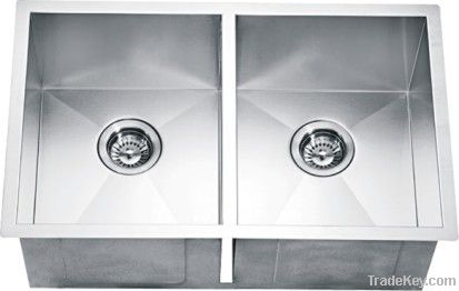 stainless steel kitchen sink / strainer rectangular