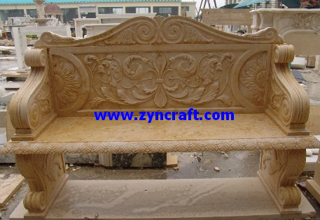 marble limtstone large table chair for garden