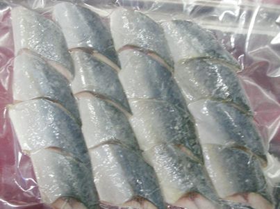 Frozen spanish mackerel portion
