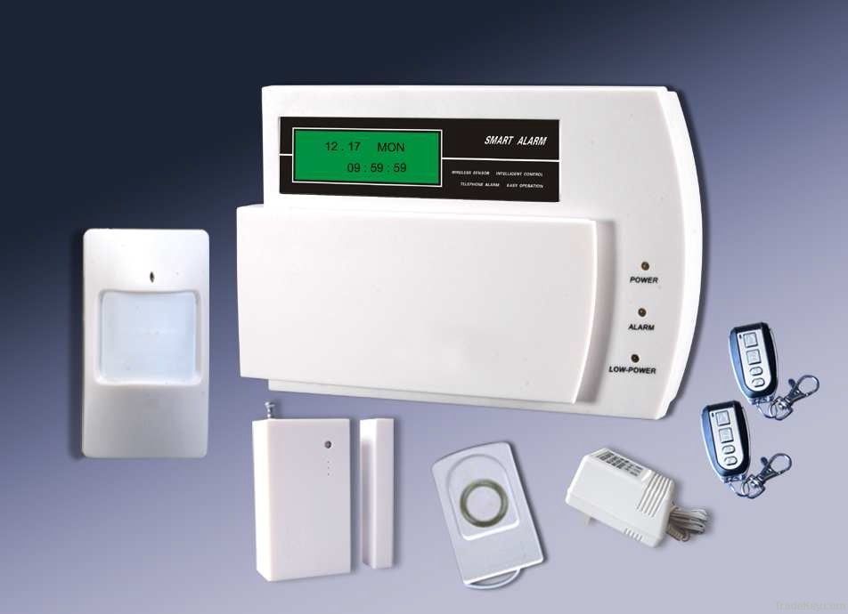 Wireless Home GSM Alarm System with LCD Display