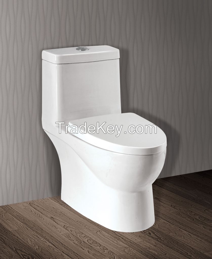 Ceramic Water Closet (1 piece/Dual flush/Nano finished/S trap)