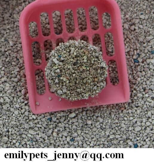 ODD-SHAPED Bentonite cat litter from China Emily pets