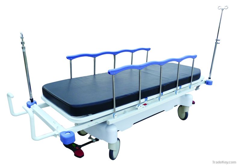 medical rise-and-fall stretcher cart