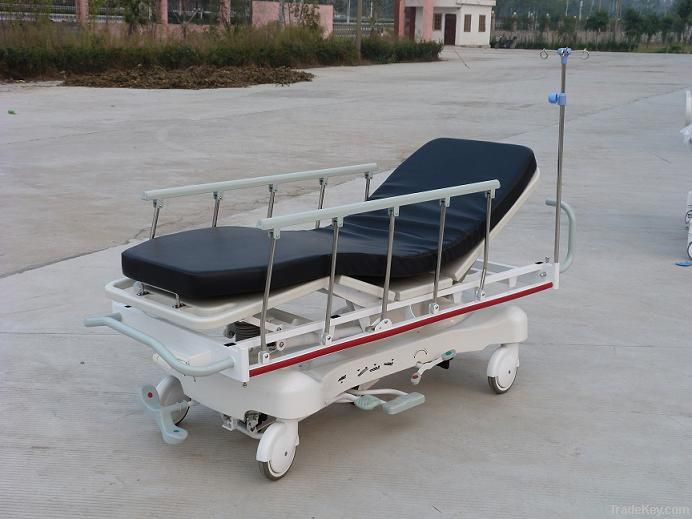 Hydraulic Rise-and-Fall Stretcher Cart
