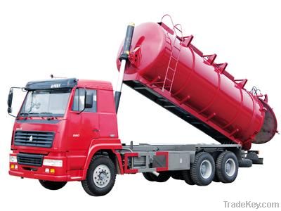 Vacuum suction truck