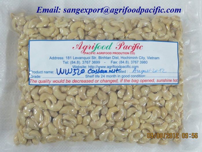 Cashew Nuts Kernels w240, w320, w450, WS,SW, LBW, LP, SP