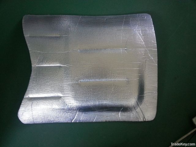 Automobile engine heat insulation pad