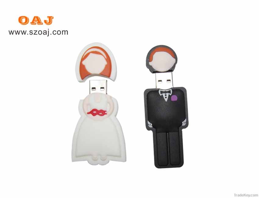 Groom and Bride Weding Gift USB Flash Disk