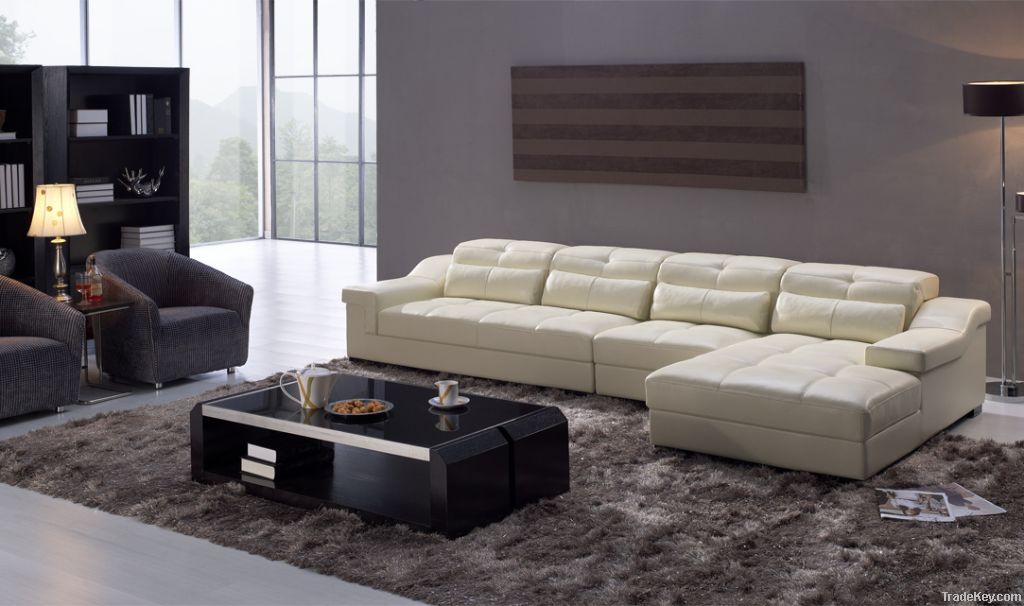 Luxury italian leather sofa