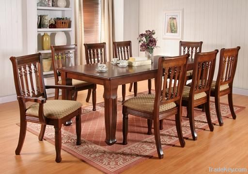 Wooden Dining Set 1+8 ( MD 08)