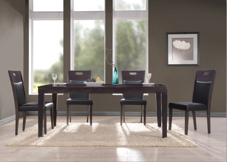 Wooden Dining Set (LORA 1+6)