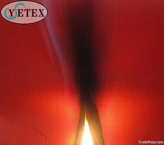 Flame retardant sateen