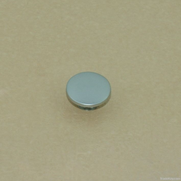 22mm shiny metal Jeans button without logo