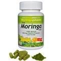 Moringa powder capsules organic