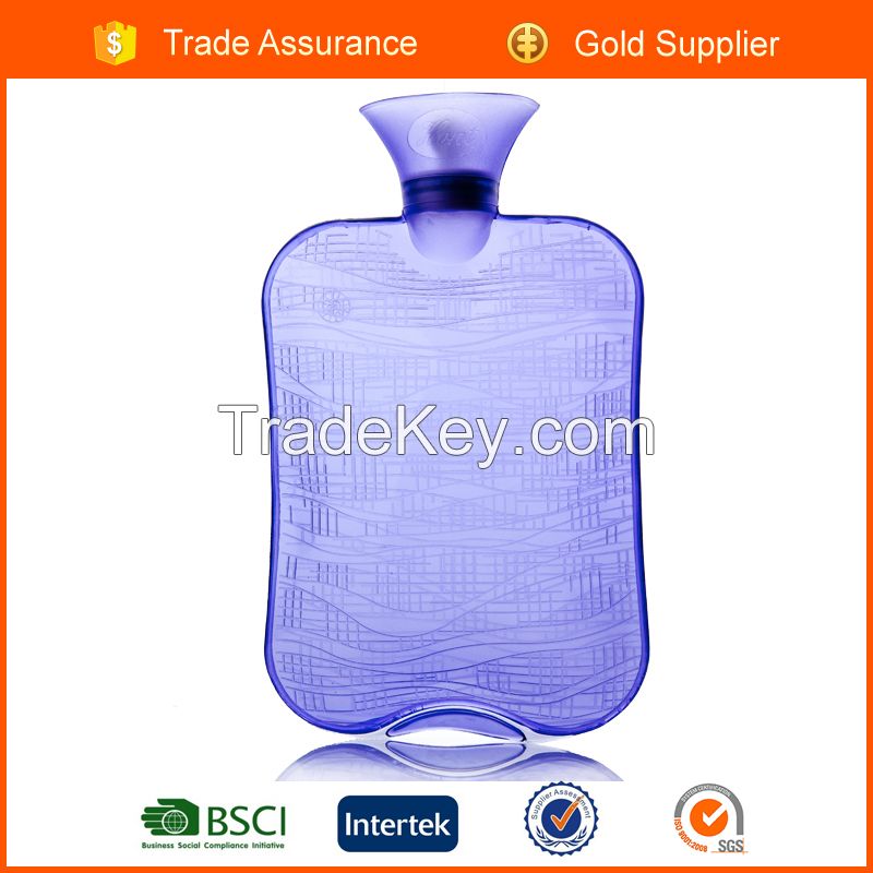 2l Bs Pvc Large Hot Water Bottles For Body Warm