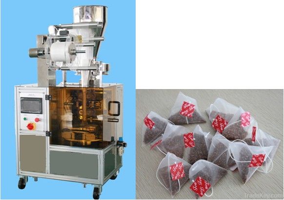 Automatic nylon triangle tea bag packing machine