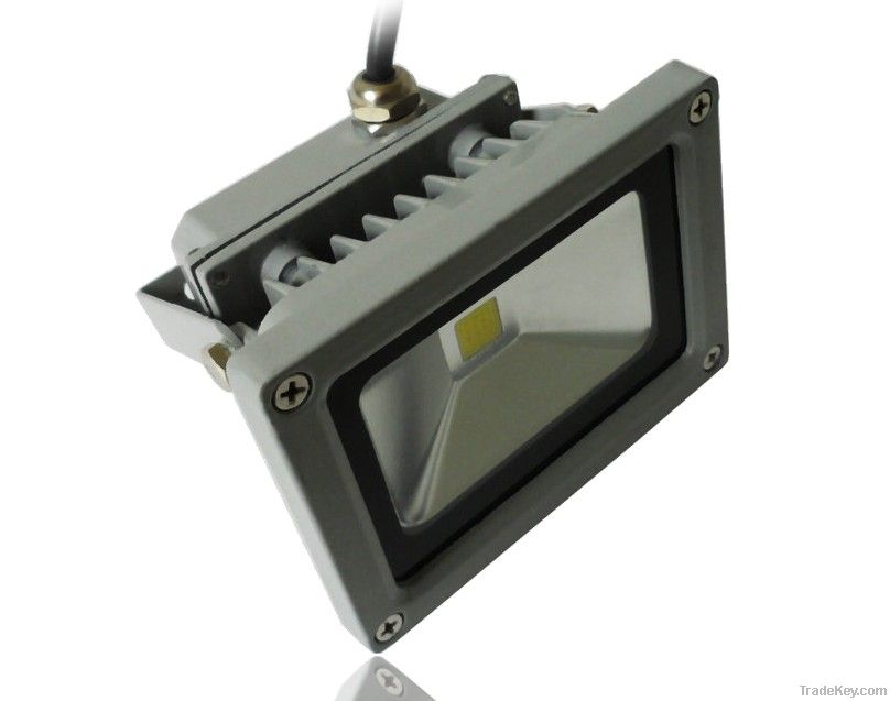 LED Flood Light With Silver/Black Cover