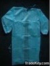 Non-woven isolation gown