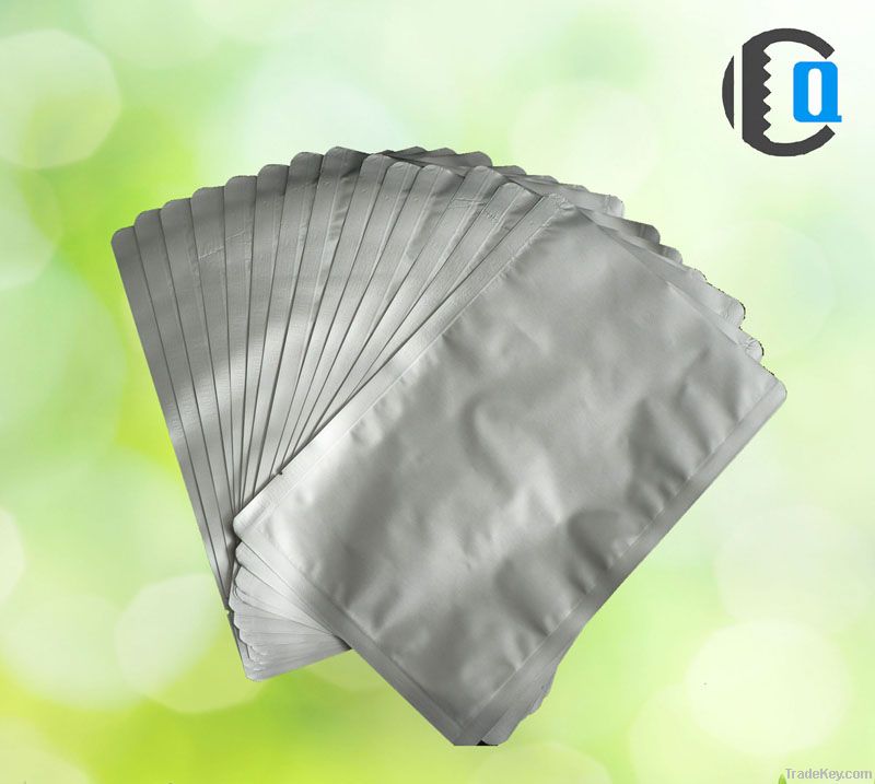 3 sealed sealed flat foil bag for food packaging