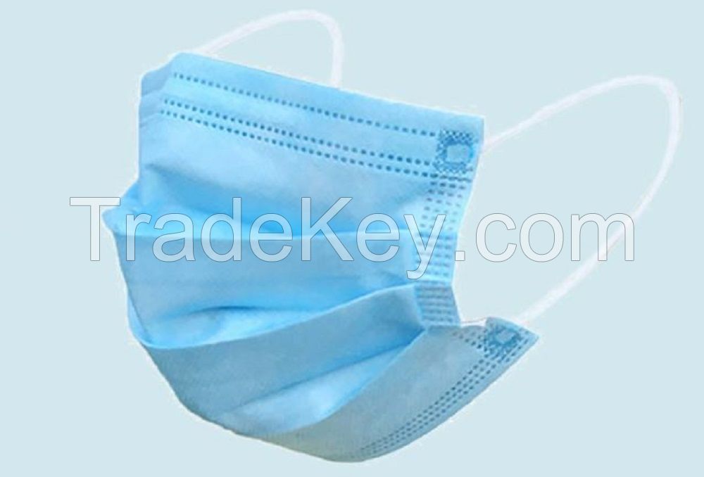 3 Ply Disposable Face Mask - ASTM Level 1, GB32610