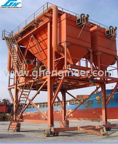 Rubber-Typed Dust-trap Hopper for Port Unloading