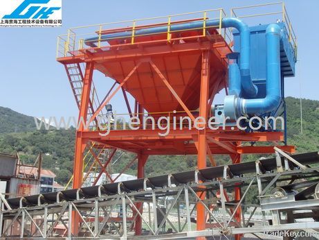 Rubber-Typed Dust-trap Hopper for Port Unloading