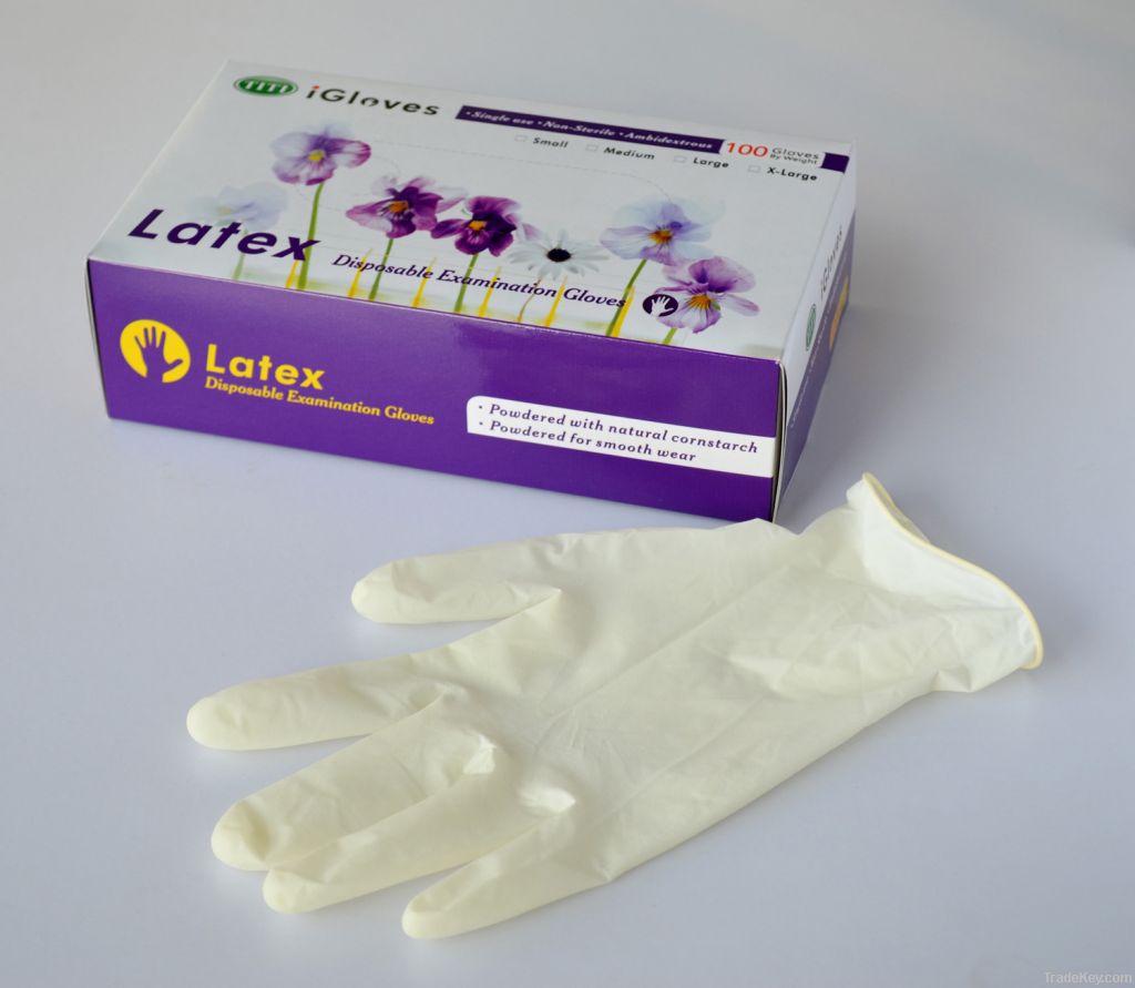 latex glove powder-free