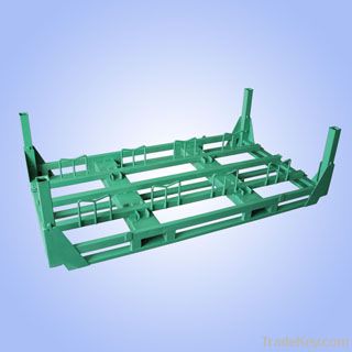 Collapsible & Stackable Steel Pallet for Car Axle
