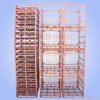 Foldable & Stackable Stillage / Mesh Container / Steel Cage