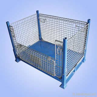 Foldable & Stackable Steel Cage / Stillage / Mesh Container