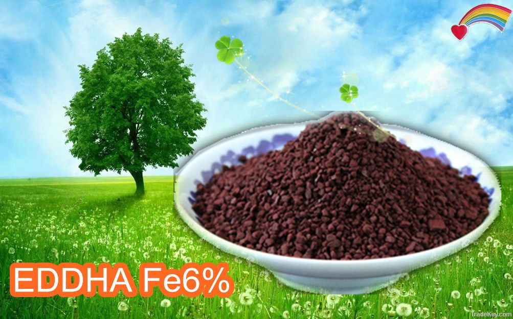 EDDHA-FE6, organic fertilizer, Chelated fe salts, SGS certificate
