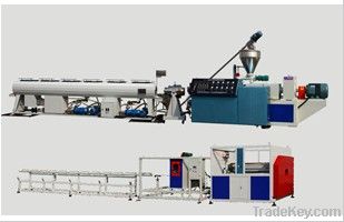 PVC Pipe conical 2 screw extruder line